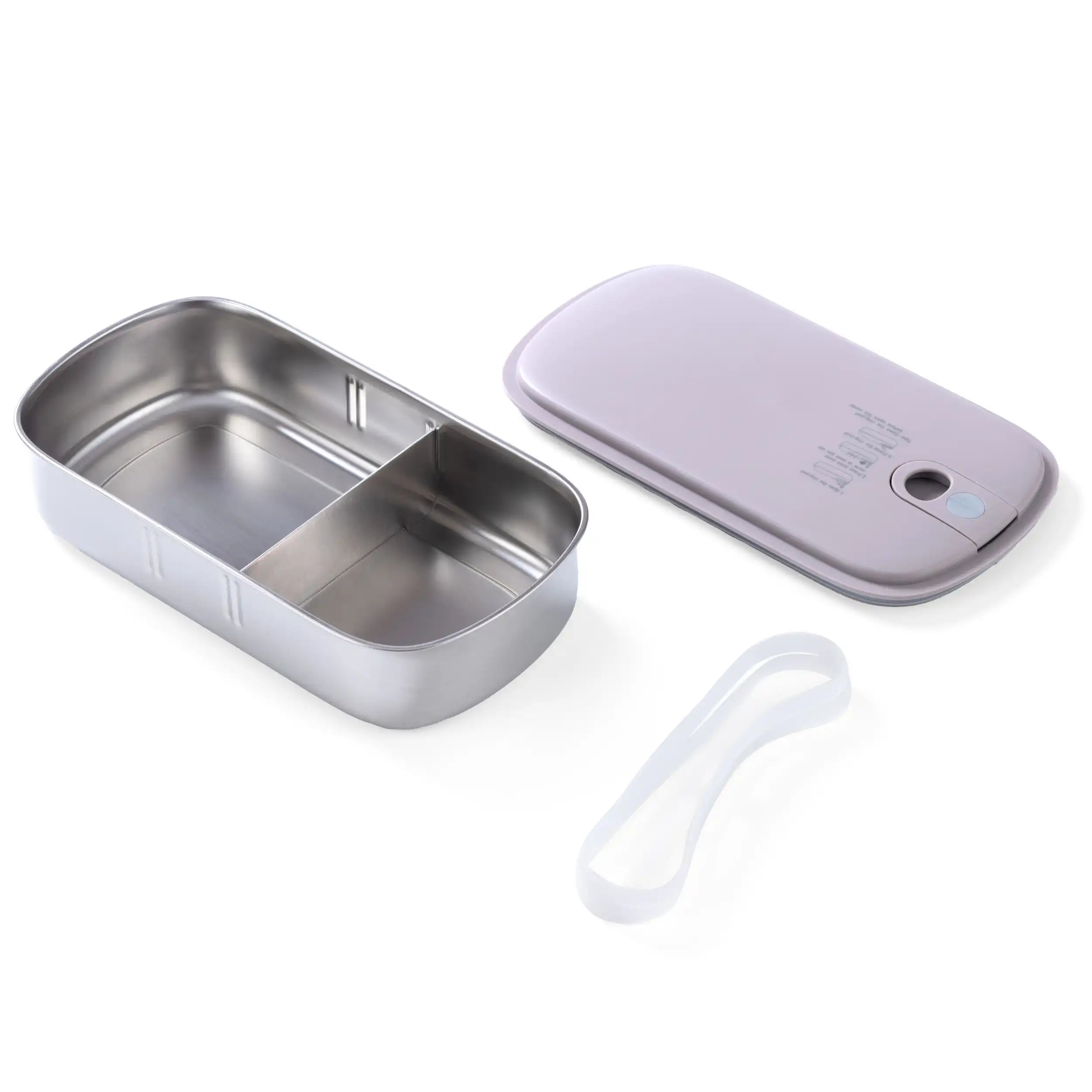 Contenitore Per Pranzo In Acciaio Inox EICHELGARTEN 1500ml Con Coperchio In Legno Di Bambù - Portapranzo Grande, Ecologico, Lavabile In Lavastoviglie