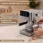 Machine à expresso manuelle Adler AD 4390 - Professionnelle 20 bars, Thermoblock, en acier inoxydable avec buse vapeur, chauffe-tasses et écran tactile