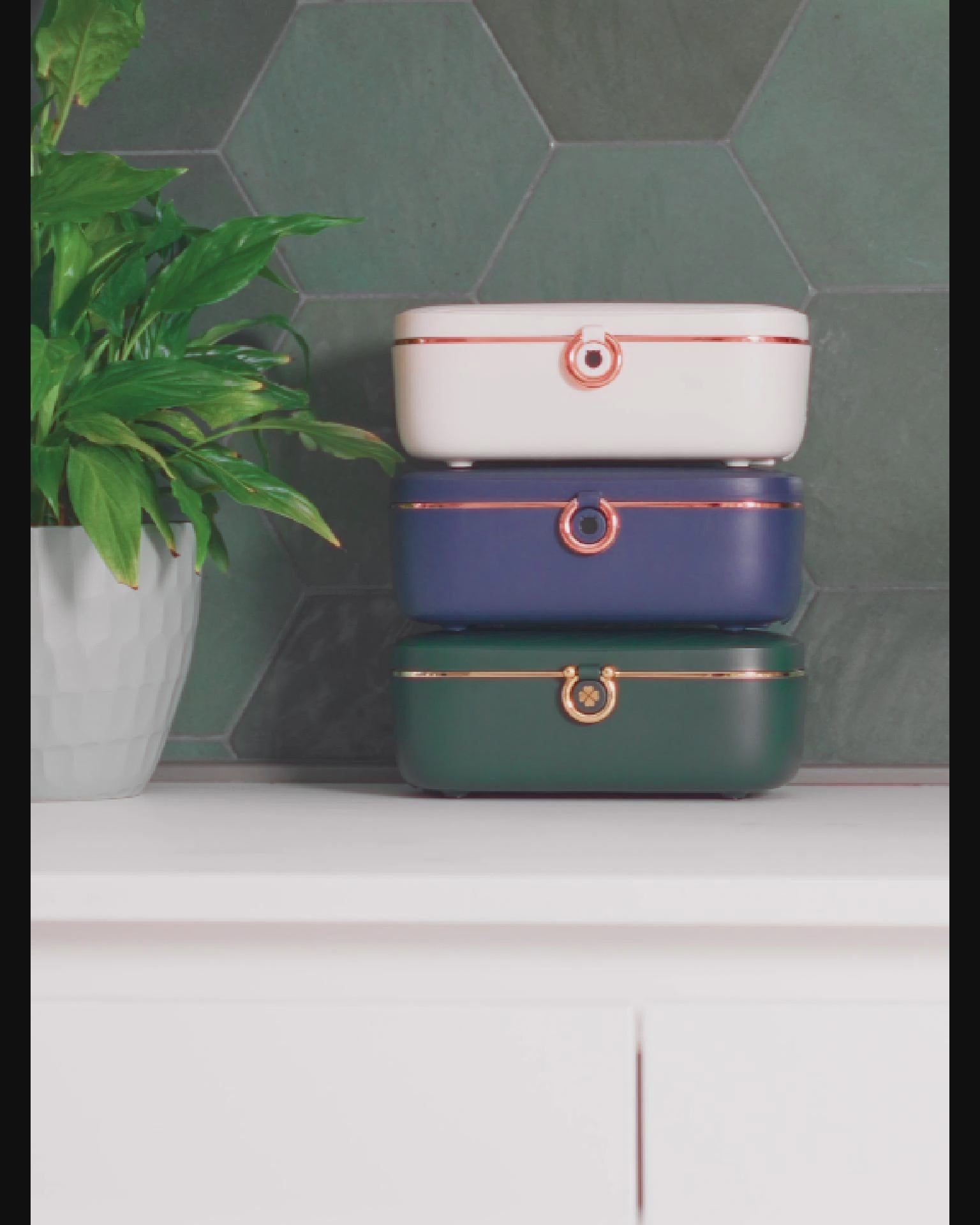 Scaldavivande elettrico Bella Epoca, lunch box riscaldabile