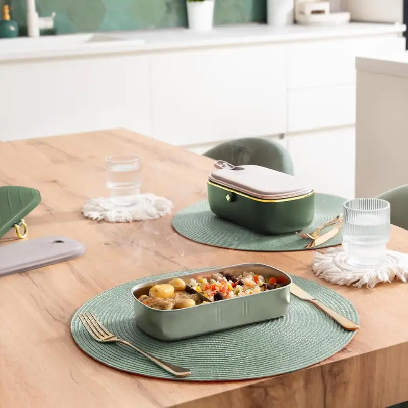 vaschetta interna inox aggiuntiva per Porta pranzo riscaldabile